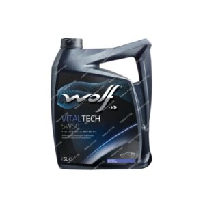 Wolf بلجيكي
VitalTech 5W50 API SN/CF‎  والف زيت موتور 5لتر